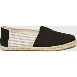 Toms - Espadryle. Czarne espadryle męskie marki Toms, z gumy. Za 239,90 zł.