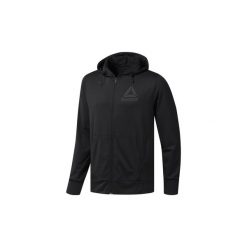 Bluzy Reebok Sport Bluza z kapturem Speedwick Full-Zip. Czarne bejsbolówki męskie Reebok Sport, l, z kapturem. Za 279,00 zł.
