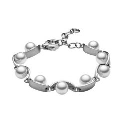 Skagen Kobiety Stal Koralik Bransoletka skj0761040. Szare bransoletki damskie Skagen, ze stali. W wyprzedaży za 246,00 zł.