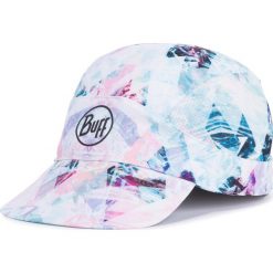 Czapka z daszkiem BUFF - Pack Run Cap R-Irised 117212.711.10.00 Aqua. Żółte czapki damskie Buff, z elastanu. Za 129,00 zł.