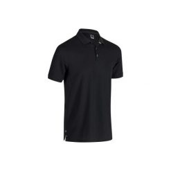 Koszulka polo do golfa męska. Szare koszulki męskie INESIS, xl, bez wzorów, z elastanu, bez rękawów. Za 69,99 zł.