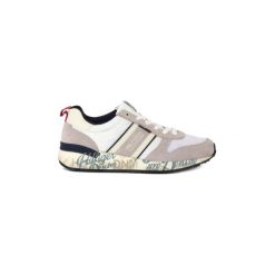 Buty Tommy Hilfiger TRACK. Brązowe trampki męskie TOMMY HILFIGER, bez wzorów, bez zapięcia. Za 401,21 zł.