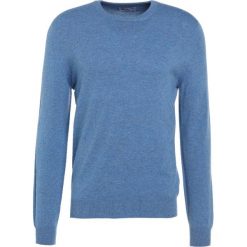 Swetry klasyczne męskie: Johnstons Cashmere Sweter light blue