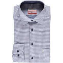 Koszula - Modern fit - w kolorze granatowo-białym. Niebieskie koszule męskie Marvelis, m, z bawełny. W wyprzedaży za 72,95 zł.