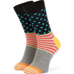 Skarpety Wysokie Unisex HAPPY SOCKS - SDO01-9701 Kolorowy. Skarpetki damskie Happy Socks, bez wzorów, z elastanu. Za 39,90 zł.
