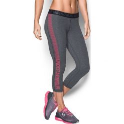 Legginsy: Legginsy w kolorze szaro-różowym