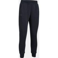 Spodnie dresowe damskie: Under Armour Spodnie damskie TB Fleece Pant czarne r. XS (1300291-001)