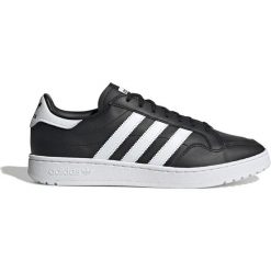 ADIDAS ORIGINALS TEAM COURT > EF6048. Czarne sneakersy męskie Adidas, bez zapięcia. Za 329,99 zł.