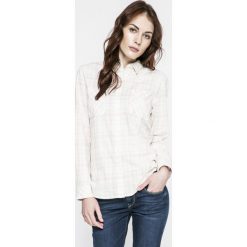 Levi's - Koszula. Białe koszule damskie w kratkę marki Levi's®, s, z bawełny, casualowe, z długim rękawem. W wyprzedaży za 199,90 zł.