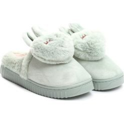 Miętowe Kapcie Know How. Zielone kapcie dziewczęce Born2be, z materiału. Za 24,99 zł.