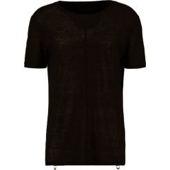T-shirty męskie z nadrukiem: D.GNAK Tshirt z nadrukiem black blak