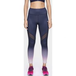 Legginsy treningowe damskie SPDF003 - multikolor 2 allover. Legginsy damskie 4f, bez wzorów, z dzianiny. W wyprzedaży za 149,99 zł.