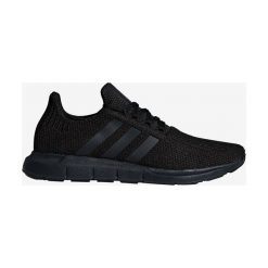 Adidas Originals Swift Run Tenisówki Czarny. Czarne trampki męskie adidas Originals, bez wzorów, z materiału, bez zapięcia. Za 385,95 zł.