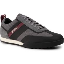 Sneakersy HUGO - Matrix 50407638 10216494 01 Medium Grey 030. Szare sneakersy męskie HUGO, na co dzień, bez wzorów, ze skóry, eleganckie, bez zapięcia. Za 749,00 zł.