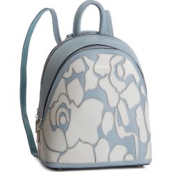 Plecak MONNARI - BAG5100-012 Blue. Niebieskie plecaki damskie Monnari, bez wzorów, ze skóry ekologicznej, eleganckie. W wyprzedaży za 119,00 zł.