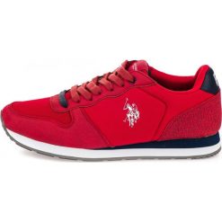 U.S. POLO ASSN. tenisówki męskie Soren 44 czerwone. Czerwone trampki męskie U.S. Polo Assn., bez wzorów, bez zapięcia. Za 339,00 zł.