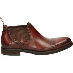Botki męskie - 9264 LUX RUST. Brązowe botki męskie Venezia, ze skóry. Za 449,00 zł.