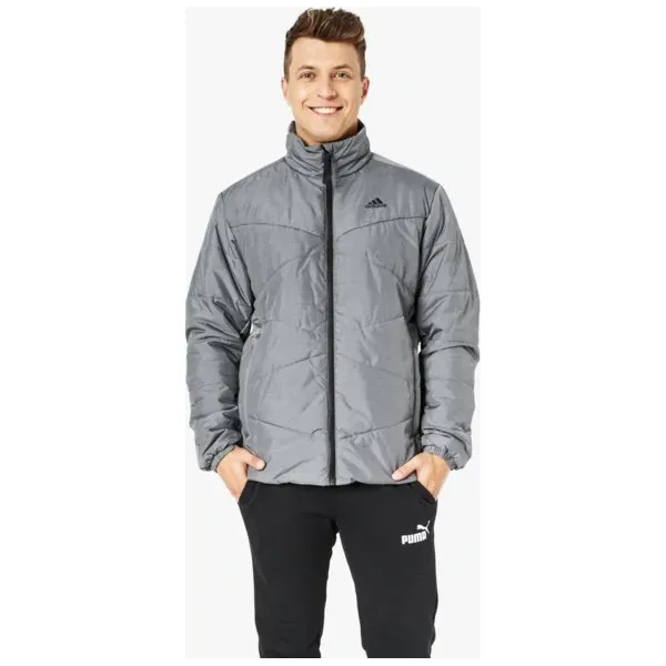 Adidas Kurtka Bsc Ins Jkt , szary, rozmiar XL. Szare kurtki męskie Adidas, xl, bez wzorów, z materiału, bez kaptura. W wyprzedaży za 199,99 zł.