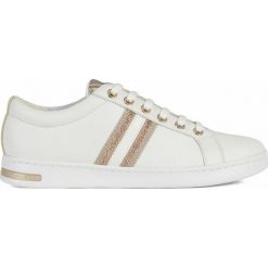 Geox - Buty. Białe buty sportowe damskie Geox, ze skóry. Za 479,90 zł.
