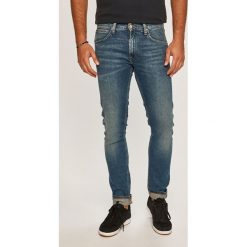 Lee - Jeansy Luke. Niebieskie jeansy męskie Lee, l, z aplikacjami. Za 329,90 zł.