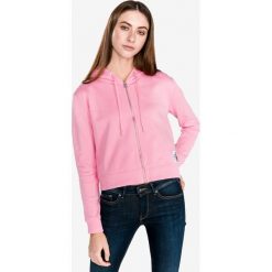 Calvin Klein Bluza Różowy. Różowe bluzy damskie Calvin Klein, xs, bez wzorów, z bawełny, bez rękawów, bez kaptura. Za 464,95 zł.