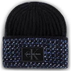 Czapki damskie: Czapka damska CALVIN KLEIN JEANS – J Mary Heavy Knit Be K60K603387 910