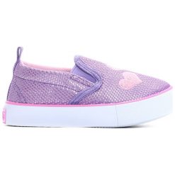 Buty sportowe dziewczęce: Fioletowe Tenisówki Gentle Touch