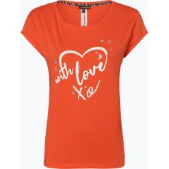 Street One - T-shirt damski, czerwony. Czerwone t-shirty damskie Street One, z nadrukiem, z bawełny, eleganckie, bez kołnierzyka. Za 69,95 zł.