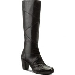 Kozaki KHRIO - 172K3227PECIX Nero/Nero. Czarne kozaki damskie marki Khrio, ze skóry, na obcasie. W wyprzedaży za 269,00 zł.