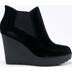 Botki damskie lity: Calvin Klein Jeans – Botki