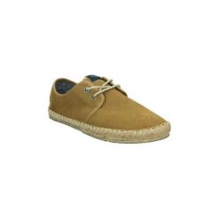 Półbuty Pepe jeans PMS10183. Pomarańczowe półbuty męskie Pepe Jeans, bez wzorów, z jeansu, bez zapięcia. Za 285,29 zł.