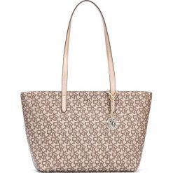 DKNY Bryant Medium Torebka Brązowy Beżowy. Pomarańczowe torebki klasyczne damskie DKNY, bez wzorów, z materiału, bez dodatków. Za 912,95 zł.