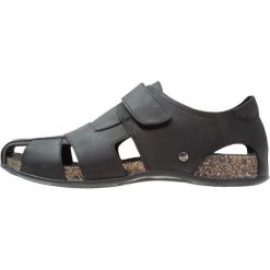 Sandały męskie skórzane: Panama Jack FLETCHER BASIC Sandały trekkingowe black