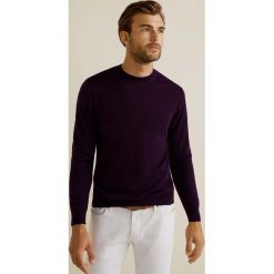 Mango Man - Sweter Willy. Szare bez kategorii marki Mango Man, s, z wełny, z okrągłym kołnierzem. Za 199,90 zł.
