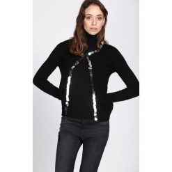 Czarny Sweter Ubiquitously. Czarne kardigany damskie Born2be, m. Za 49,99 zł.