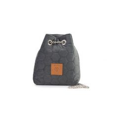 Mały worek Mili Glam Bag 2 - szara. Szare torebki klasyczne damskie Militu, bez wzorów, z bawełny, klasyczne, bez dodatków. Za 129,00 zł.
