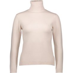 Sweter w kolorze kremowym. Białe swetry damskie marki Cashmere & Jackets, s, bez wzorów, z kaszmiru, bez rękawów, bez kaptura. W wyprzedaży za 144,95 zł.