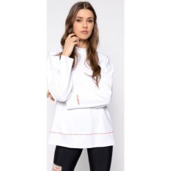 Bluzka Hugo Darnia 50426040. Białe bluzki damskie HUGO, s, bez wzorów, z bawełny, bez kołnierzyka, bez rękawów. W wyprzedaży za 319,00 zł.