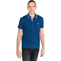 SELECTED Polo Koszulka Niebieski. Niebieskie podkoszulki męskie Selected, m, bez wzorów, z elastanu, bez rękawów. Za 111,95 zł.