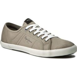 Tenisówki PEPE JEANS - Aberman 2.1 PMS30352 Pop Lt Grey 915. Szare półbuty męskie Pepe Jeans, bez wzorów, z jeansu, eleganckie, bez zapięcia. W wyprzedaży za 159,00 zł.