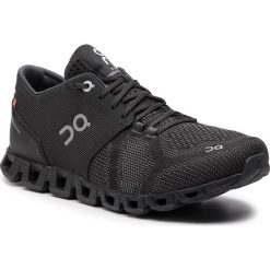 Buty ON - Cloud X 000020 Black/Asphalt 4005. Czarne buty sportowe męskie On, z tworzywa sztucznego, bez zapięcia, do biegania. Za 649,00 zł.