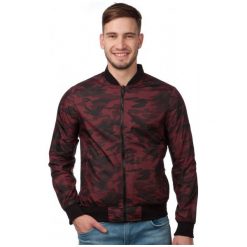 Kurtki męskie: Brave Soul Kurtka Męska Regalreverse L Burgund