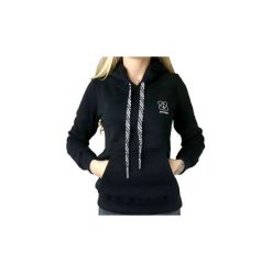 Bluzy Gymhero Hoodie HERO-GIRLS. Czarne bluzy damskie marki Gymhero, bez wzorów, bez rękawów, bez kaptura. Za 159,99 zł.