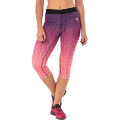 Legginsy sportowe damskie: IQ Damskie legginsy Eire II WMNS Shell Pink Tinting r. S