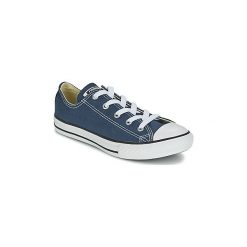 Buty Dziecko Converse CHUCK TAYLOR ALL STAR CORE OX. Niebieskie trampki chłopięce Converse, bez wzorów, retro, bez zapięcia. Za 179,10 zł.