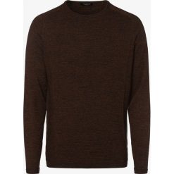 Selected - Sweter męski – Slhbakes, czerwony. Czerwone swetry męskie Selected, s, bez wzorów, prążkowane, bez kołnierzyka, bez kaptura. Za 179,95 zł.