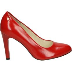 Czółenka - 17-40 PEL ROJ. Różowe buty ślubne damskie Venezia, ze skóry. Za 199,00 zł.