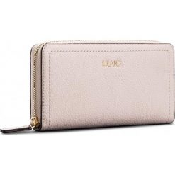 Duży Portfel Damski LIU JO - Xl Zip Around Manhattan A68174 E0011 True Champagne 33801. Czarne portfele damskie marki Liu Jo, z materiału. Za 299,00 zł.