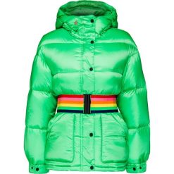 Kurtka PERFECT MOMENT. Zielone kurtki damskie Perfect Moment, s, w paski, z puchu, klasyczne, bez kaptura. Za 2690,00 zł.