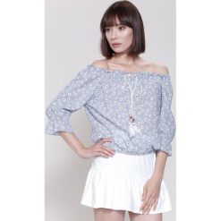 Bluzki damskie: Jasnoniebieska Bluzka Parisian